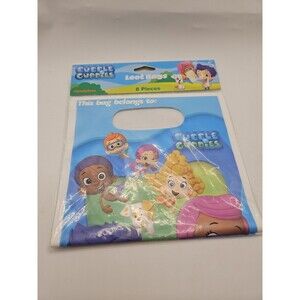 Bubble Guppies Loot Bags Set Of 8 Birthday Party Supplies Nickelodeon 2013